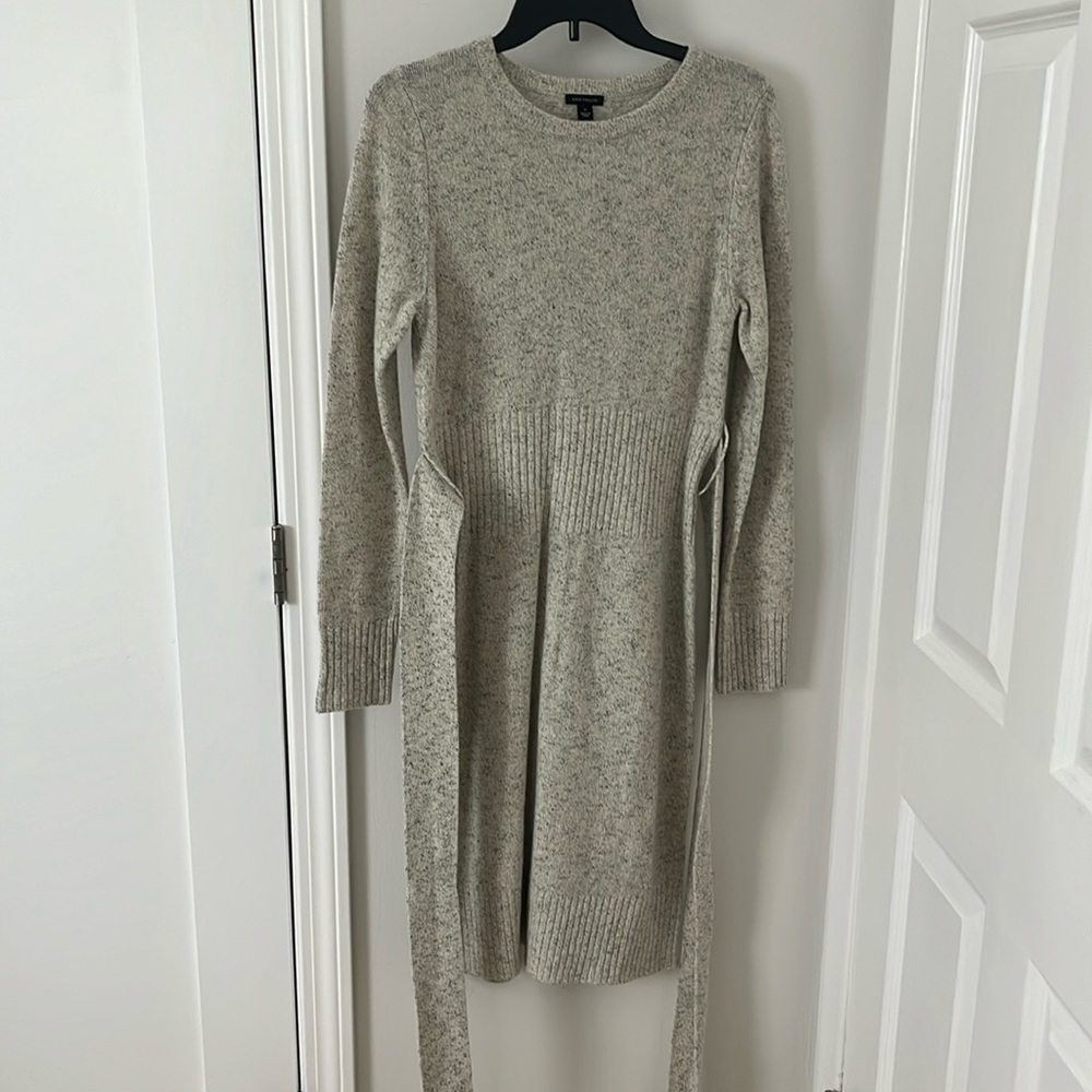 Ann Taylor tie sweater dress in size Medium & Small